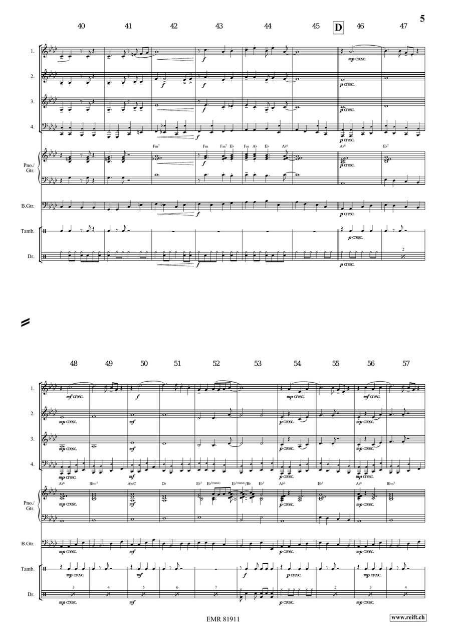 Gypsy Chorus Gypsy Chorus Choir scores gallery preview page 5