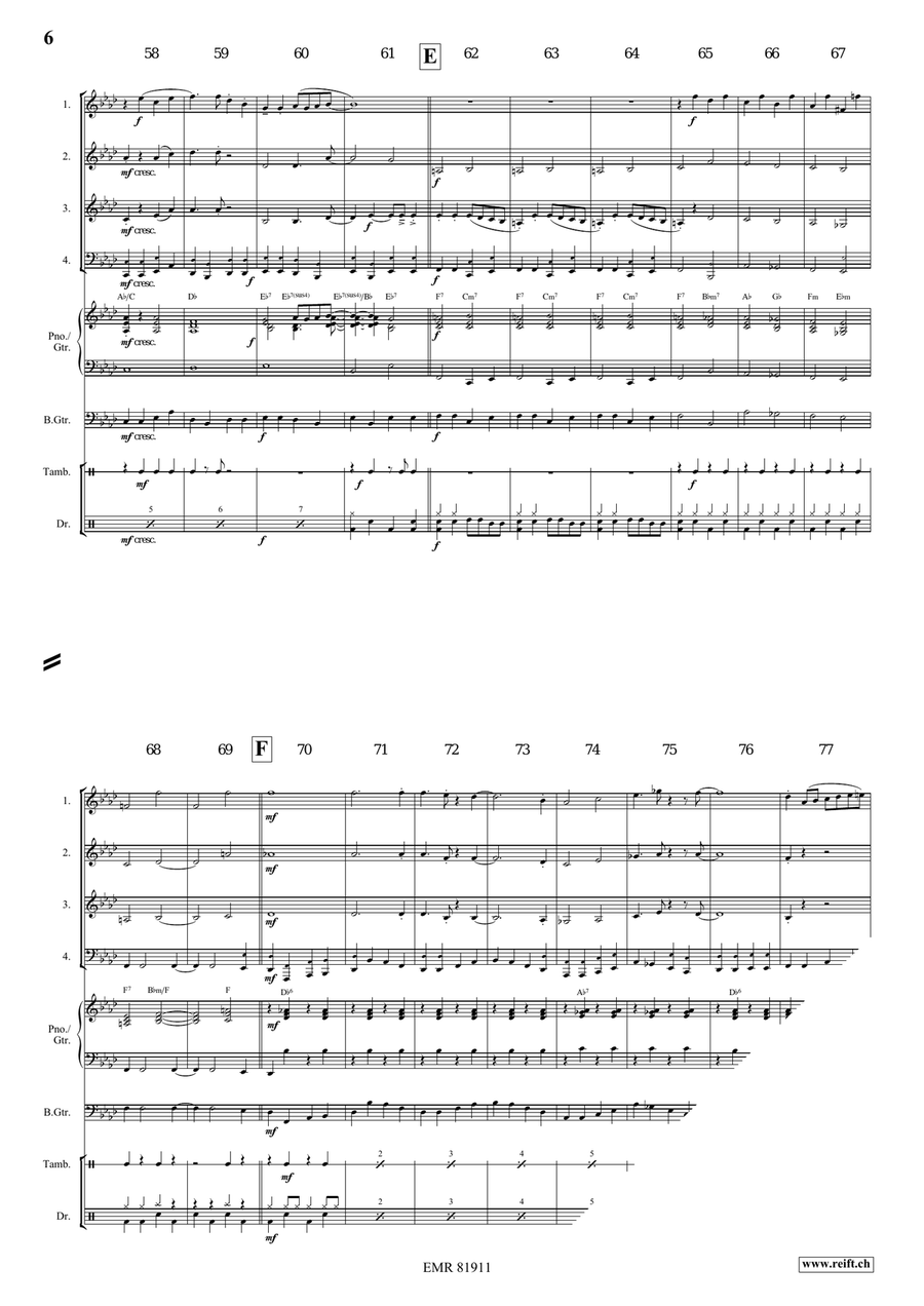 Gypsy Chorus Gypsy Chorus Choir scores gallery preview page 6