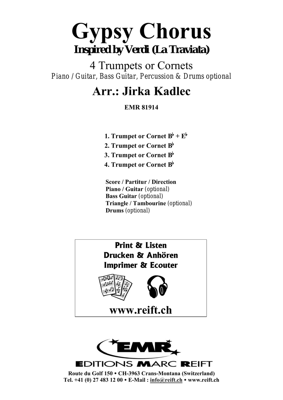 Gypsy Chorus Gypsy Chorus Cornet scores gallery preview page 2