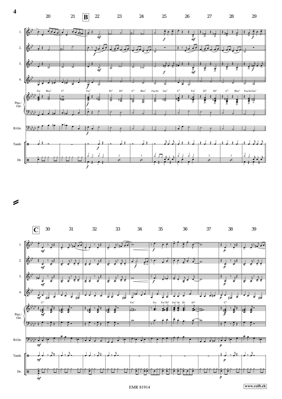 Gypsy Chorus Gypsy Chorus Cornet scores gallery preview page 4