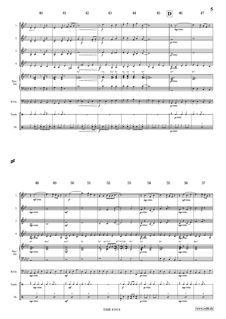 Gypsy Chorus Gypsy Chorus Cornet scores gallery preview page 5