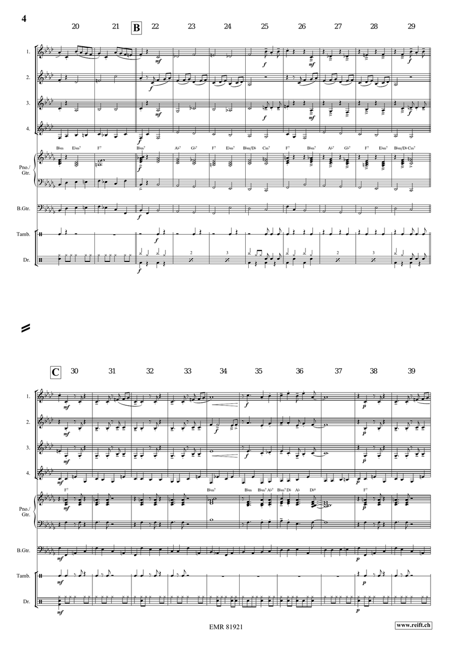 Gypsy Chorus Gypsy Chorus Horn scores gallery preview page 4
