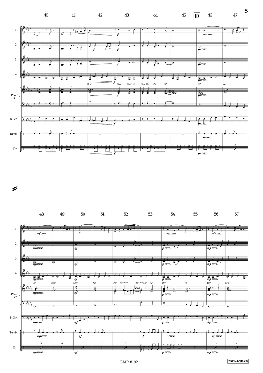 Gypsy Chorus Gypsy Chorus Horn scores gallery preview page 5
