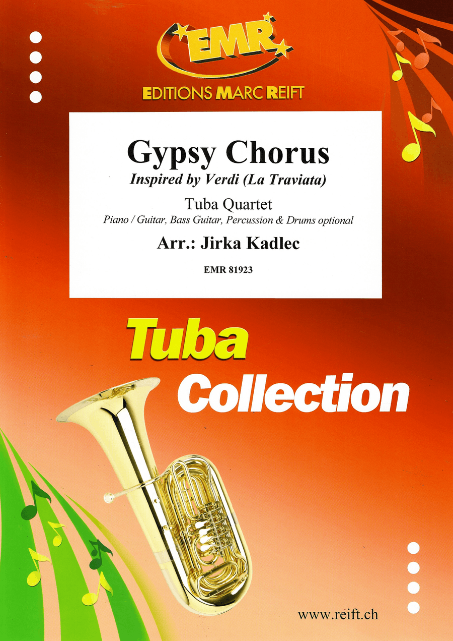 Gypsy Chorus Gypsy Chorus Tuba Quartet scores gallery preview page 1