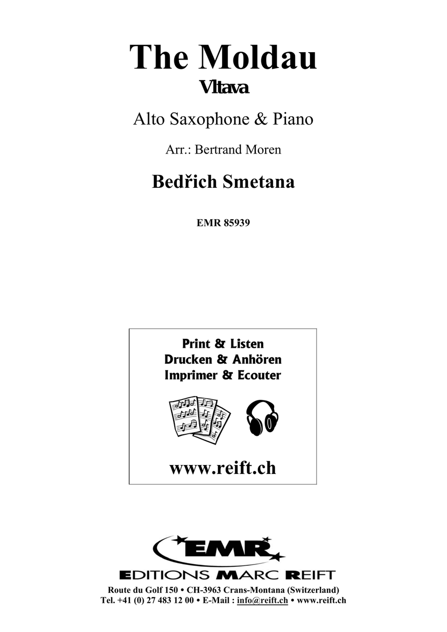 The Moldau The Moldau Alto Saxophone scores gallery preview page 2