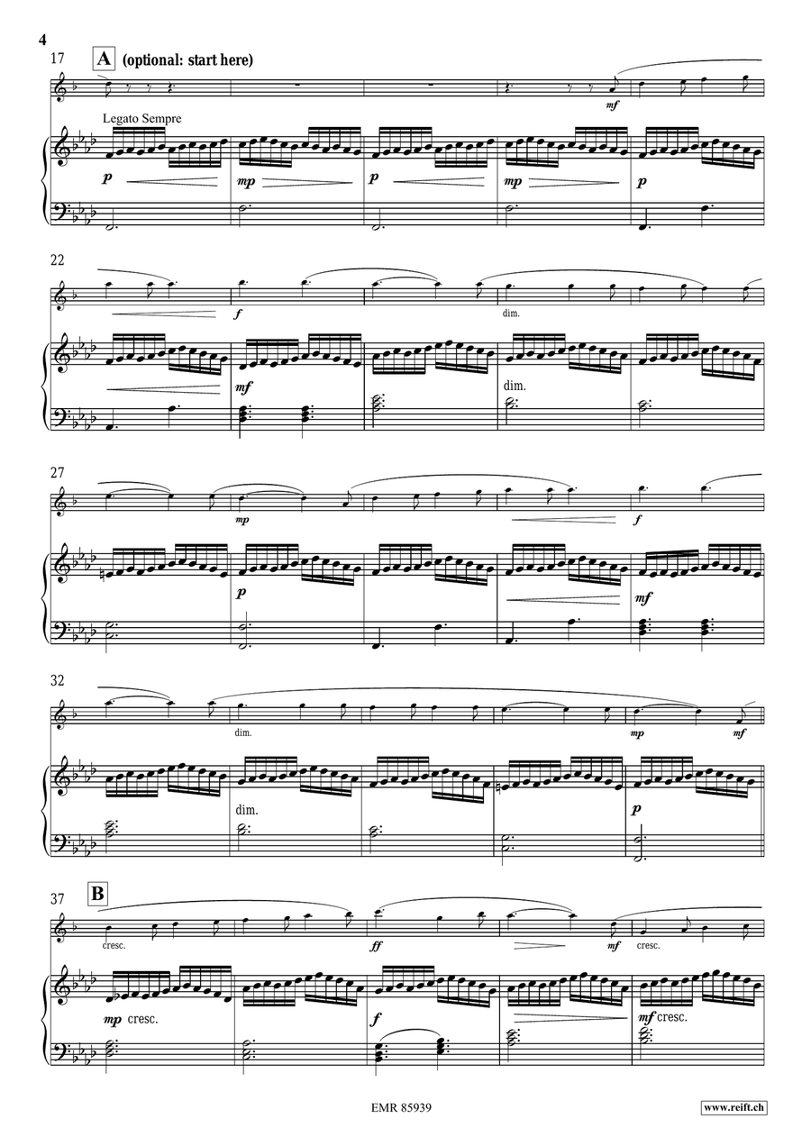 The Moldau The Moldau Alto Saxophone scores gallery preview page 5