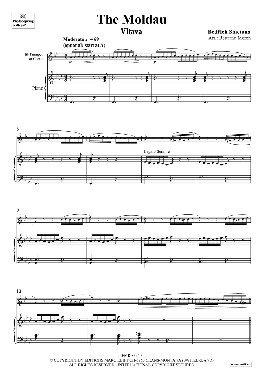The Moldau The Moldau Cornet scores gallery preview page 4