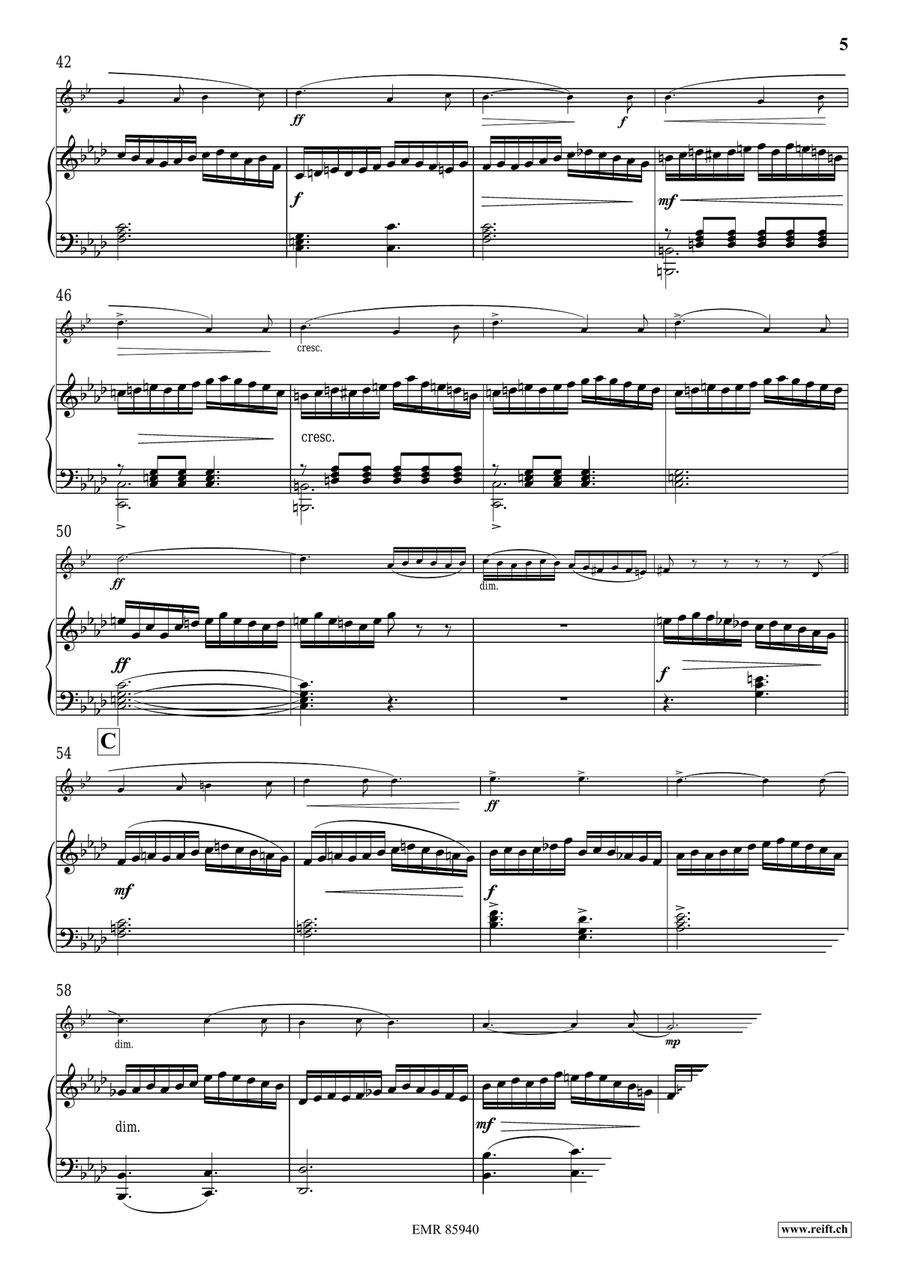 The Moldau The Moldau Cornet scores gallery preview page 6