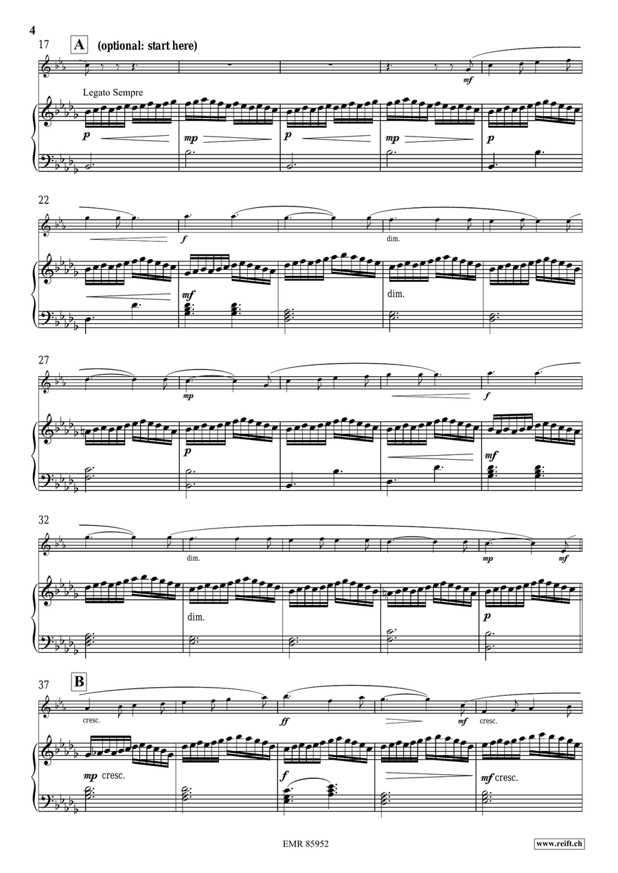 The Moldau The Moldau Soprano Saxophone scores gallery preview page 5