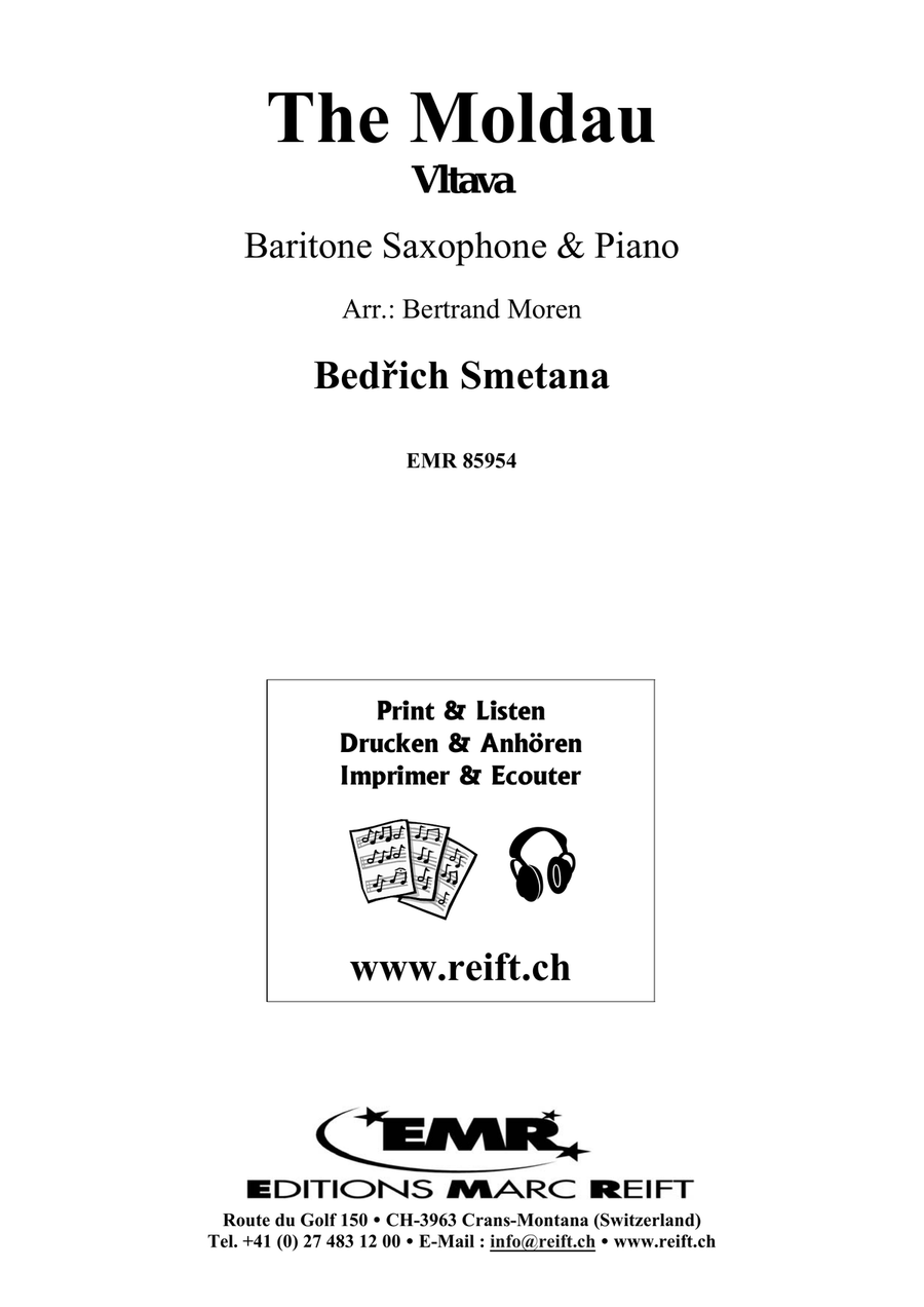 The Moldau The Moldau Baritone Saxophone scores gallery preview page 2