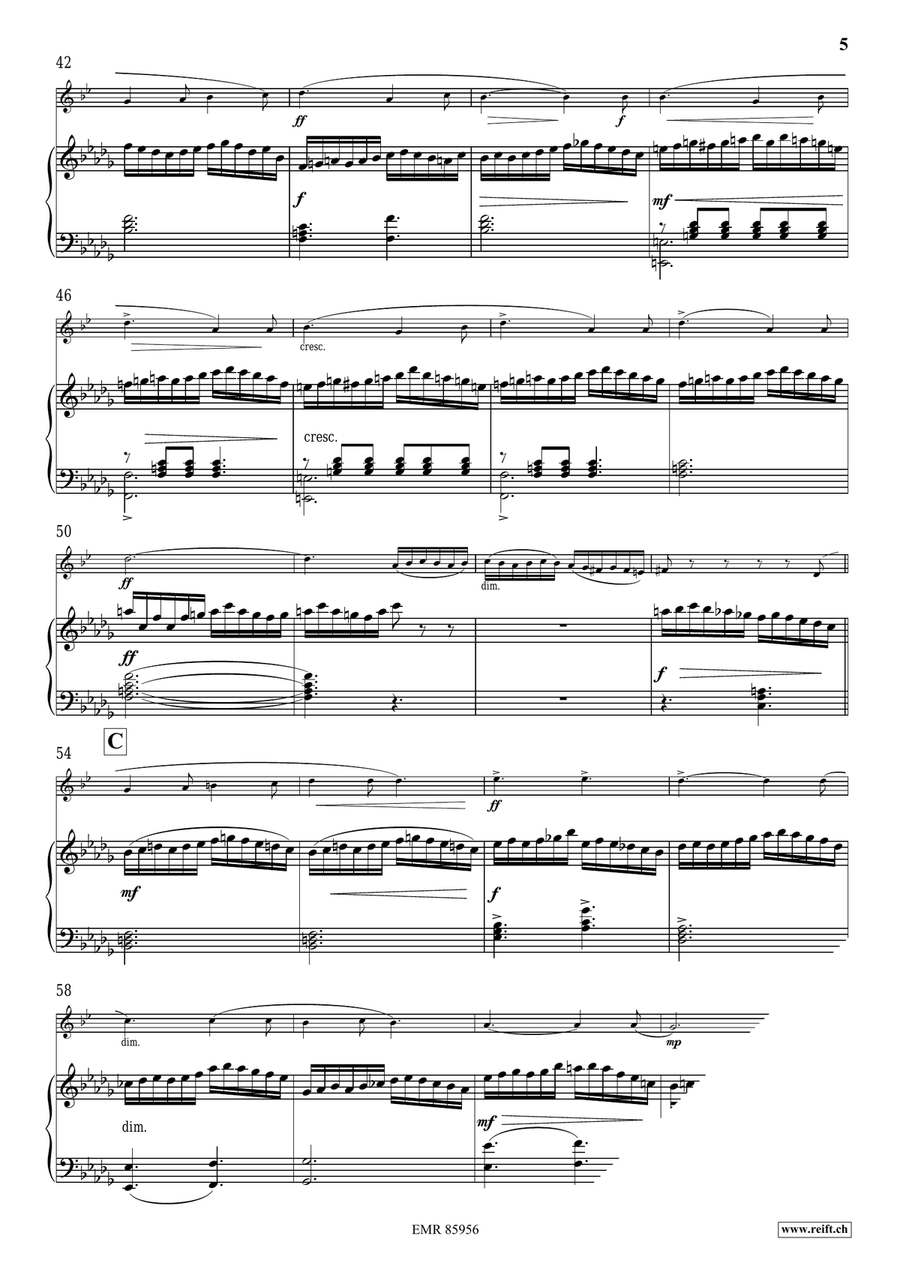 The Moldau The Moldau Horn scores gallery preview page 6