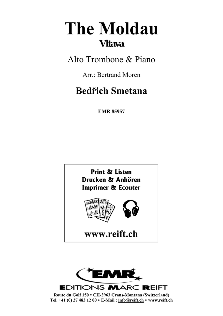 The Moldau The Moldau Piano Accompaniment scores gallery preview page 2