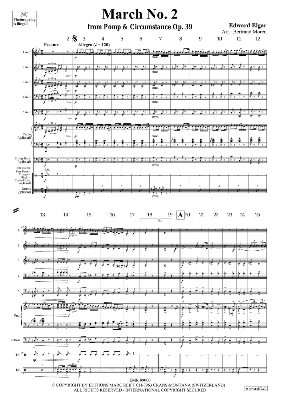 March No. 2 March No. 2 Score scores gallery preview page 3