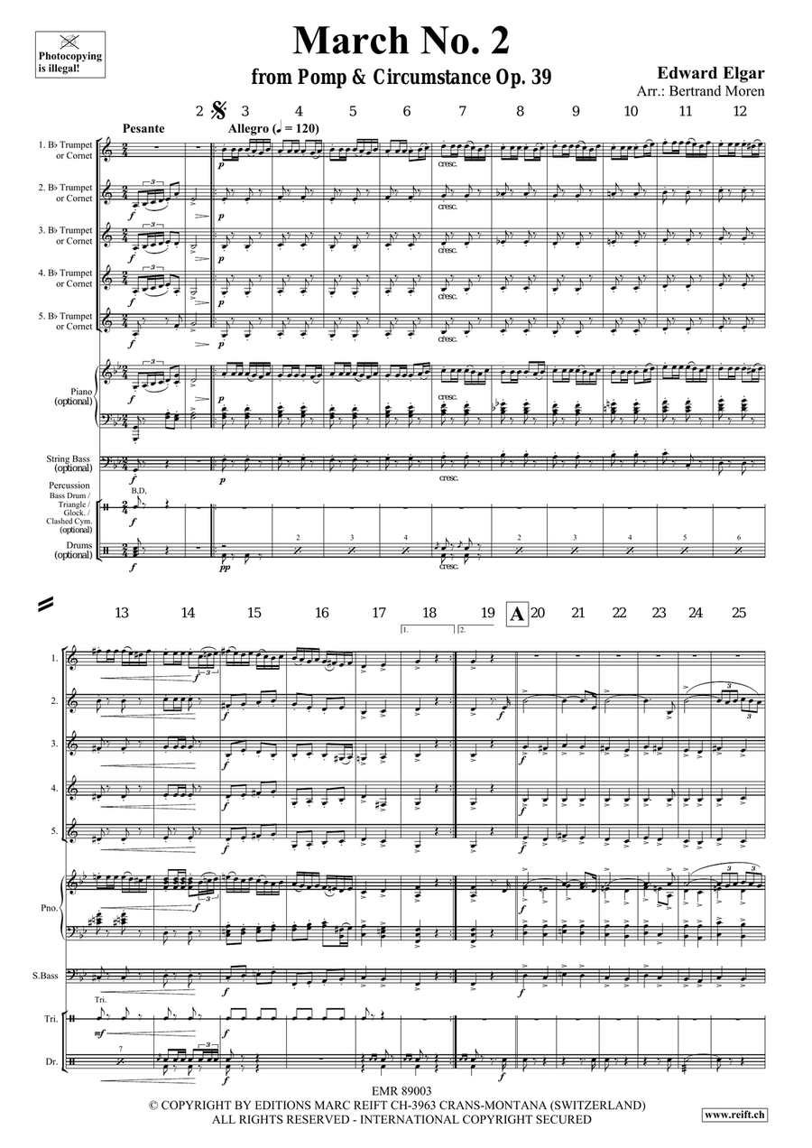 March No. 2 March No. 2 Cornet scores gallery preview page 3