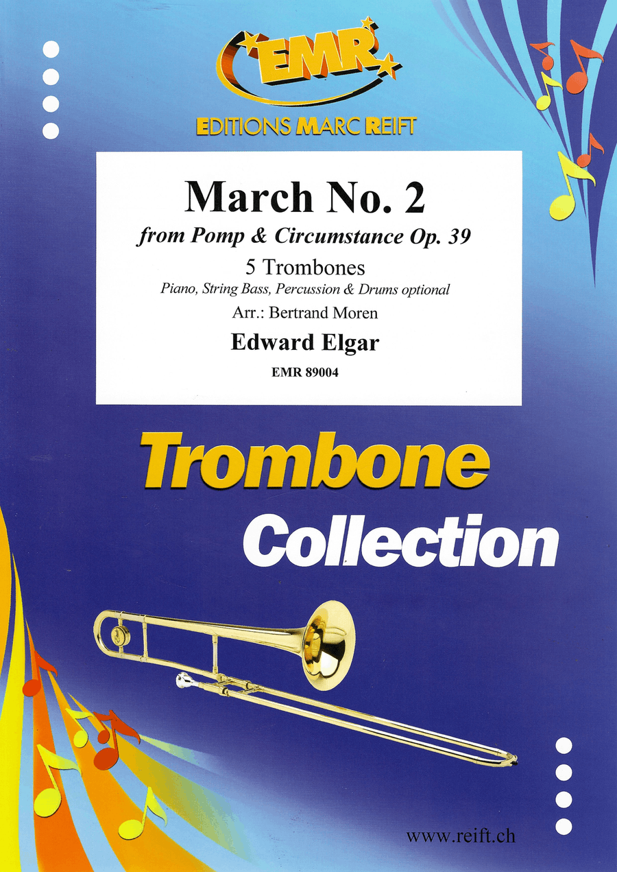 March No. 2 March No. 2 Trombone scores gallery preview page 1
