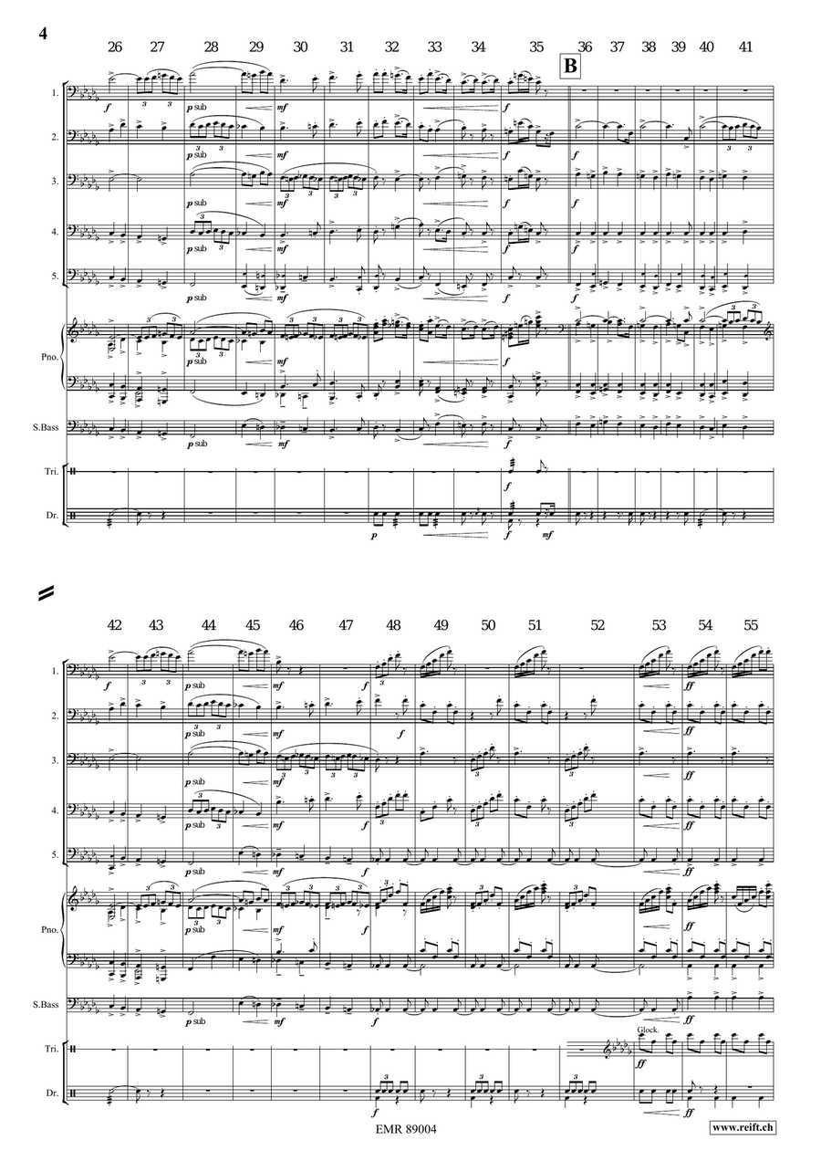 March No. 2 March No. 2 Trombone scores gallery preview page 4