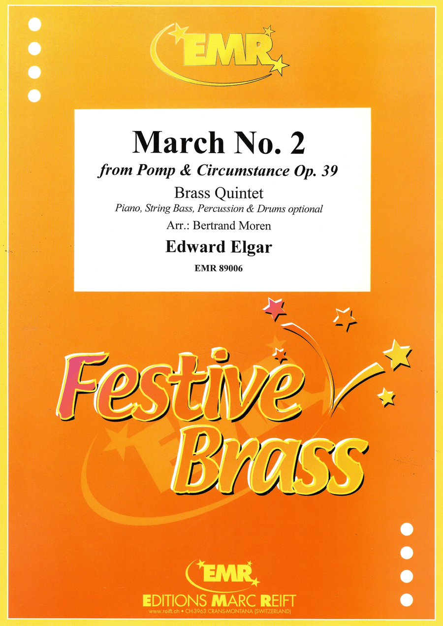 March No. 2 March No. 2 Brass Quintet scores gallery preview page 1