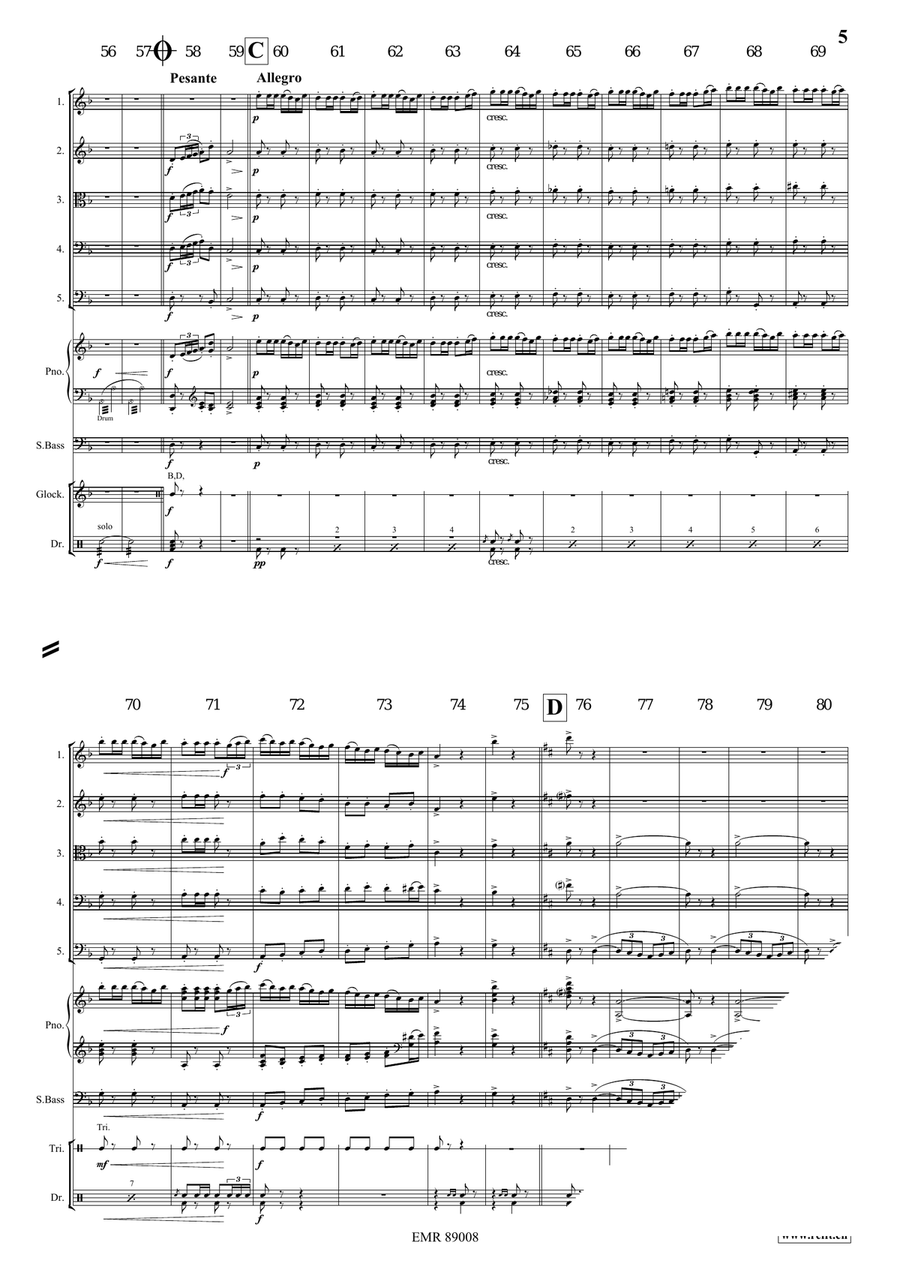 March No. 2 March No. 2 String Orchestra scores gallery preview page 5