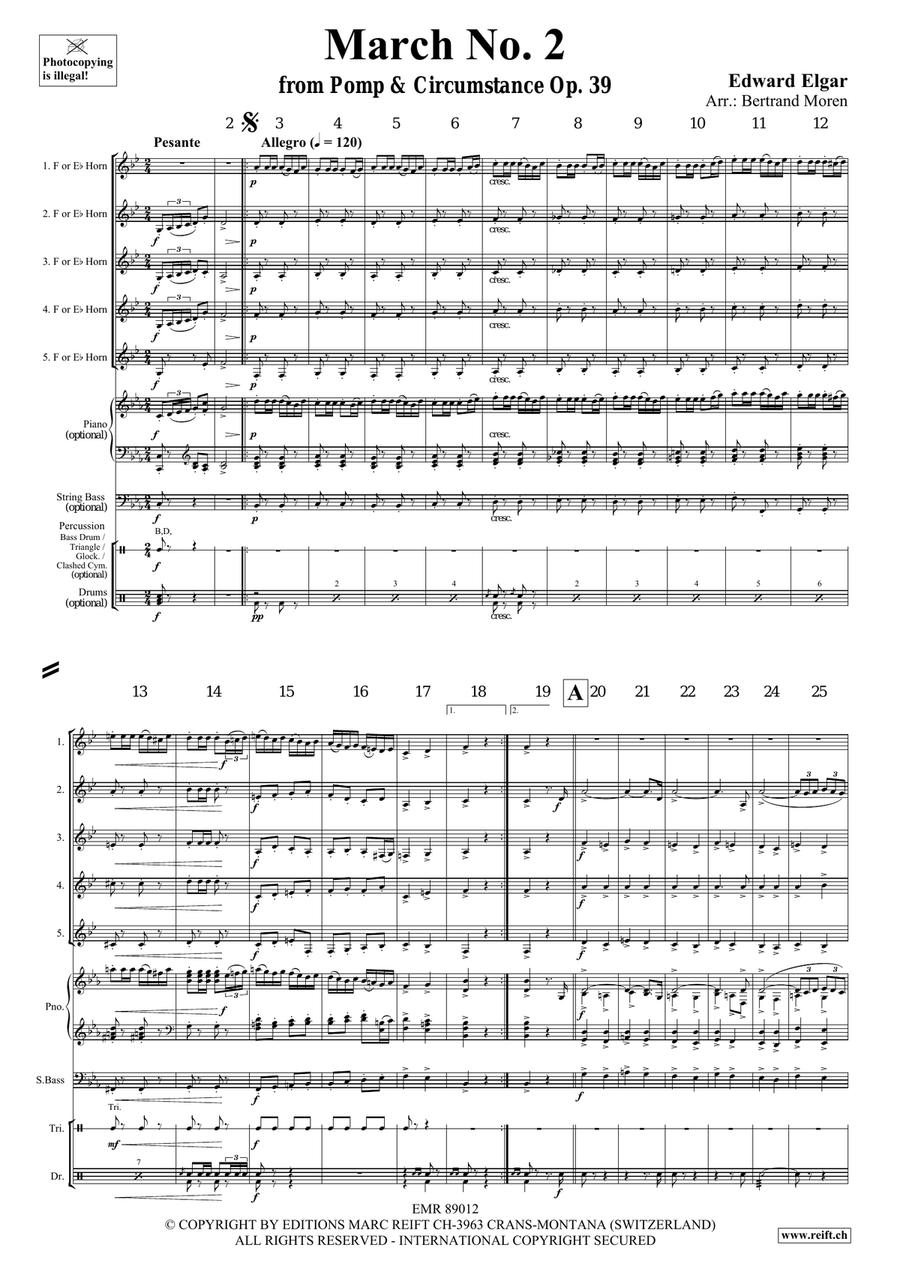 March No. 2 March No. 2 Horn scores gallery preview page 3