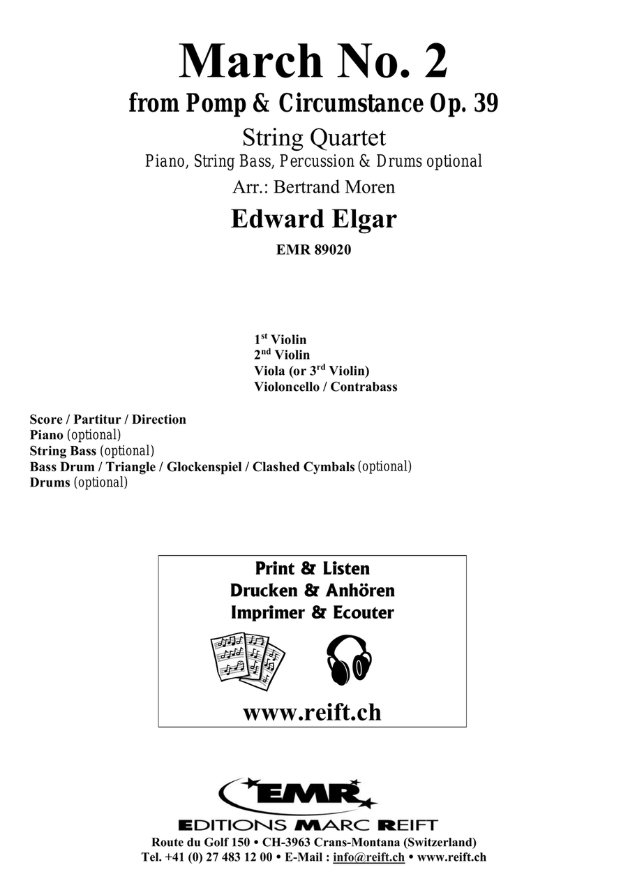 March No. 2 March No. 2 String Quartet scores gallery preview page 2