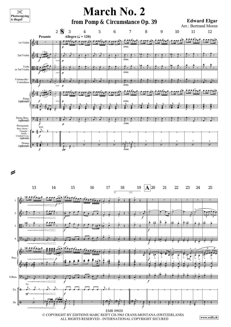 March No. 2 March No. 2 String Quartet scores gallery preview page 3