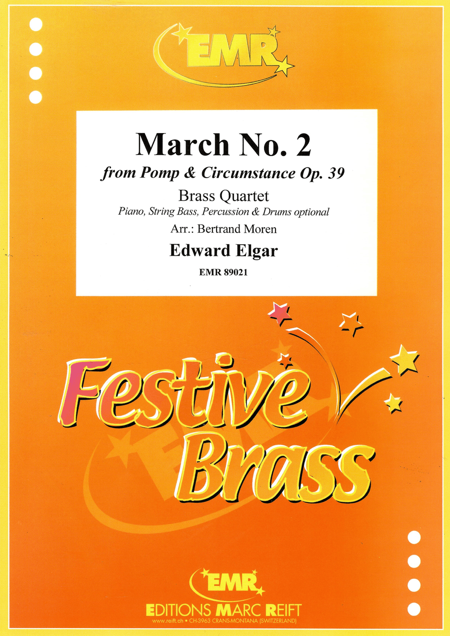 March No. 2 March No. 2 Brass Quartet scores gallery preview page 1