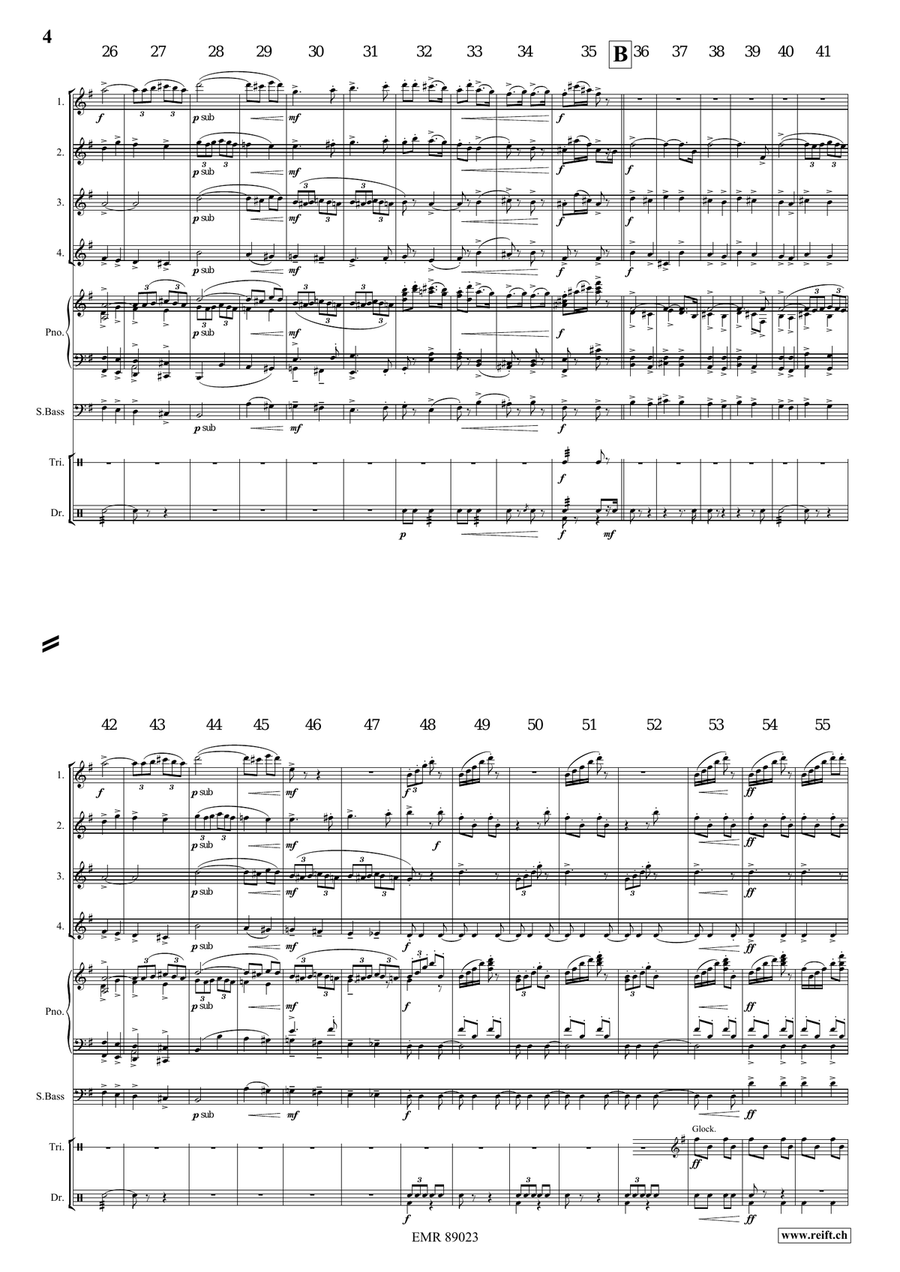 March No. 2 March No. 2 Flute Quartet scores gallery preview page 4