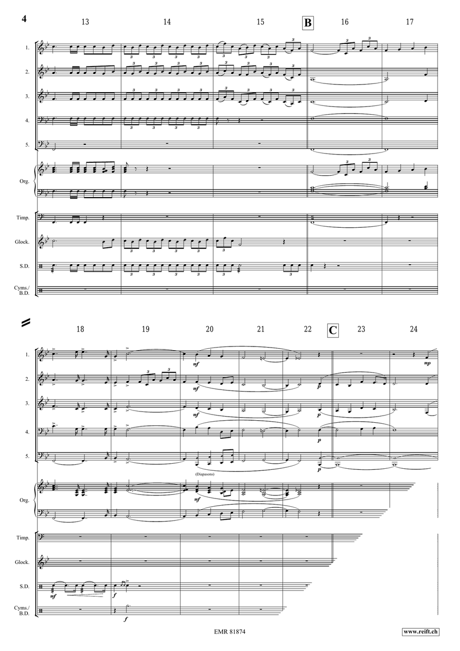 Festmusik der Stadt Wien Festmusik der Stadt Wien Brass Quintet scores gallery preview page 4