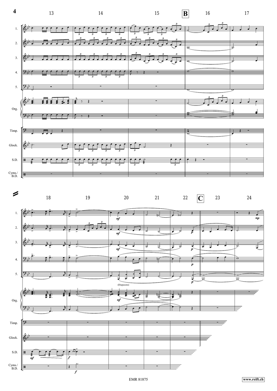 Festmusik der Stadt Wien Festmusik der Stadt Wien Woodwind Quintet scores gallery preview page 4