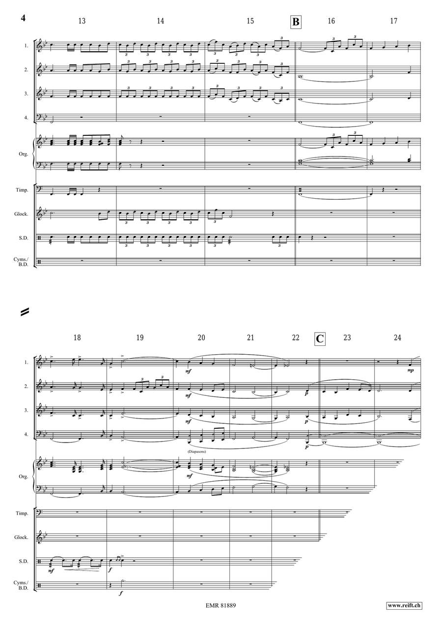 Festmusik der Stadt Wien Festmusik der Stadt Wien Brass Quartet scores gallery preview page 4
