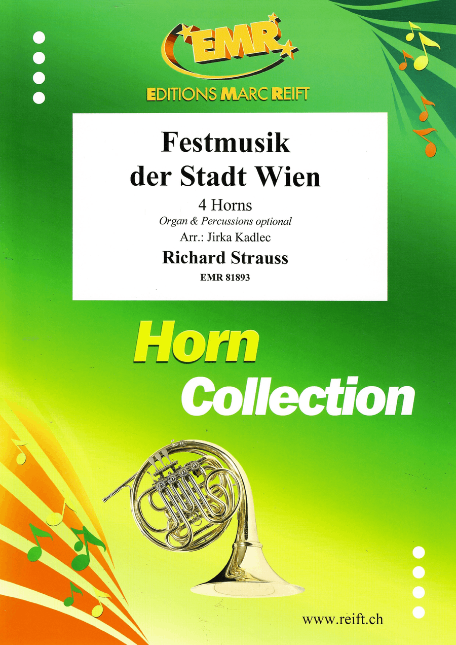 Festmusik der Stadt Wien Festmusik der Stadt Wien Horn scores gallery preview page 1