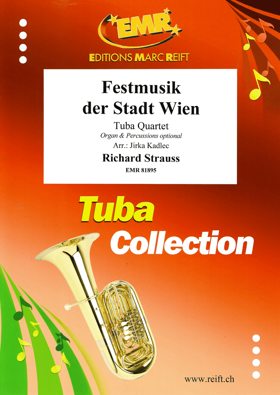 Festmusik der Stadt Wien Festmusik der Stadt Wien Tuba Quartet scores gallery preview page 1