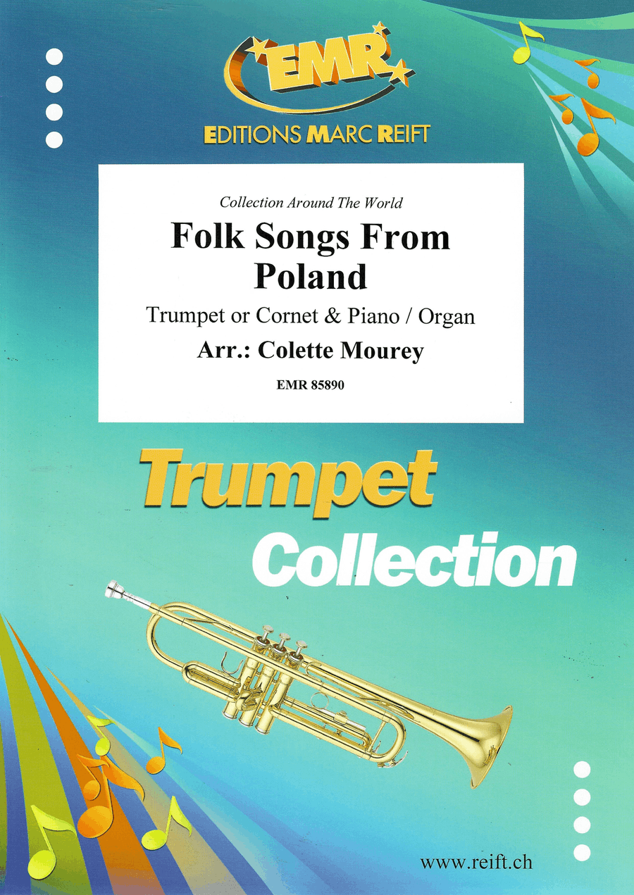 Folk Songs From Poland Folk Songs From Poland Cornet scores gallery preview page 1