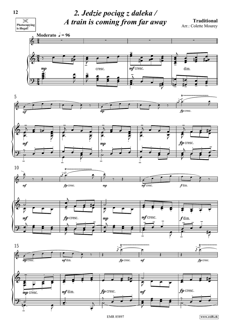 Folk Songs From Poland Folk Songs From Poland Violin Solo scores gallery preview page 6