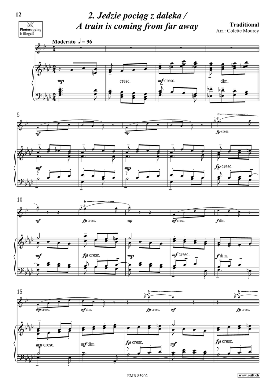 Folk Songs From Poland Folk Songs From Poland Tenor Saxophone scores gallery preview page 6