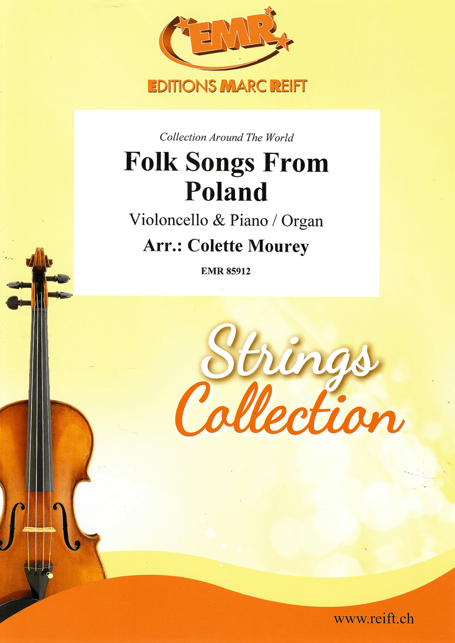 Folk Songs From Poland Folk Songs From Poland Organ scores gallery preview page 1
