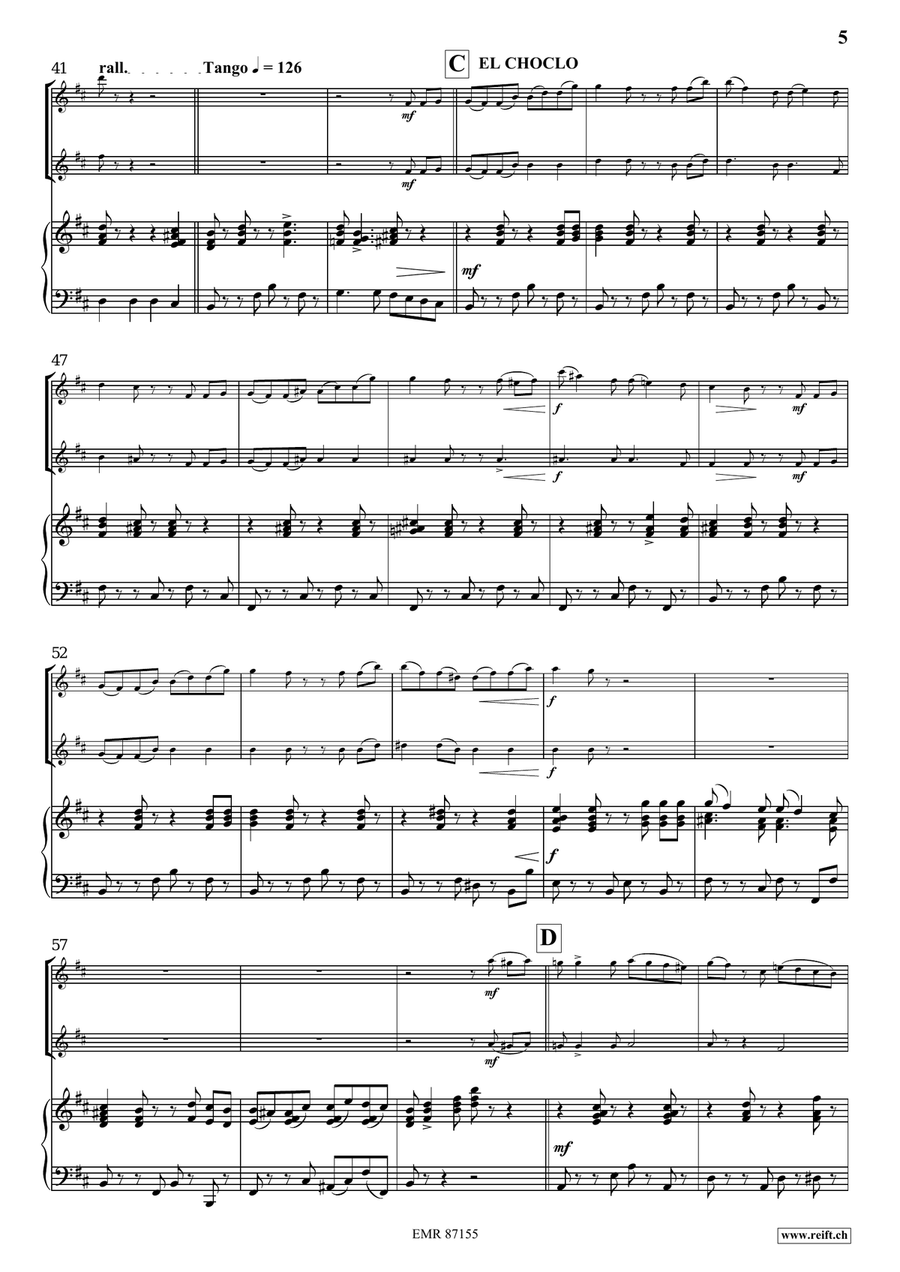 Viva Latina Viva Latina Violin scores gallery preview page 5