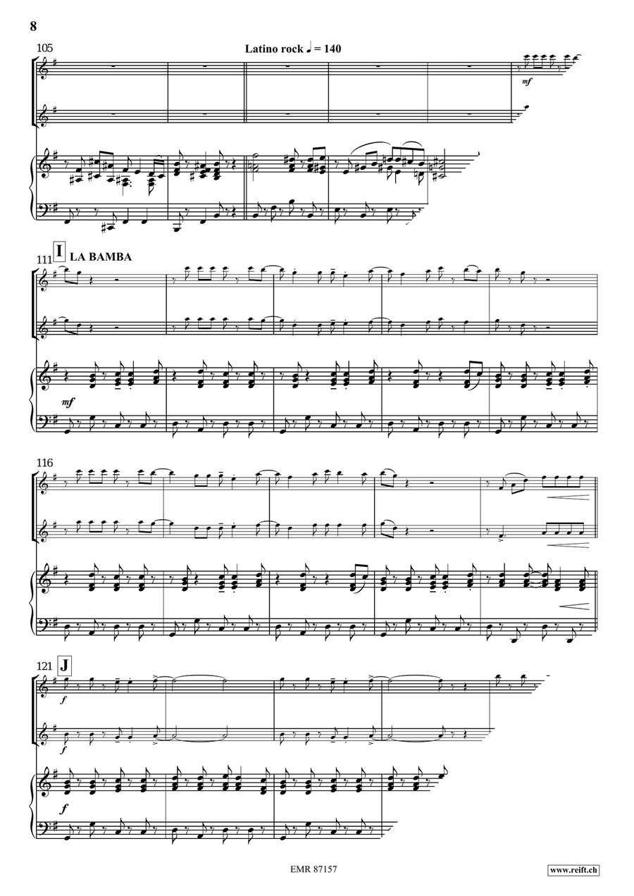 Viva Latina Viva Latina Piccolo scores gallery preview page 8