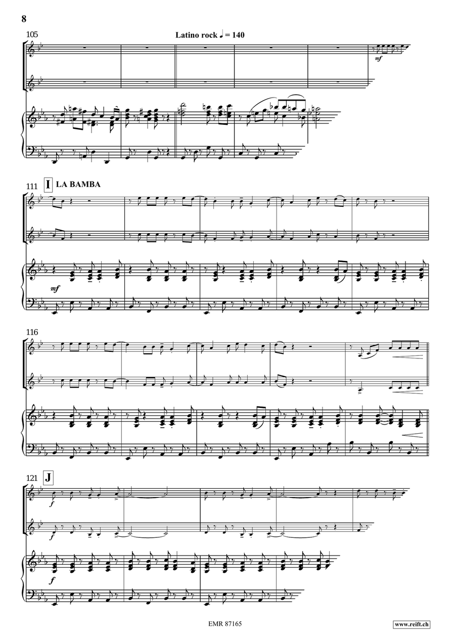 Viva Latina Viva Latina Horn scores gallery preview page 8