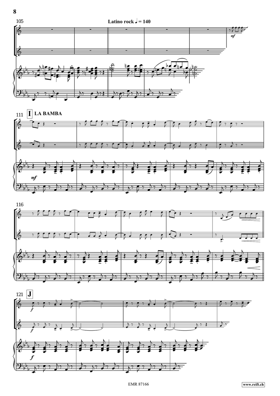 Viva Latina Viva Latina Horn scores gallery preview page 8