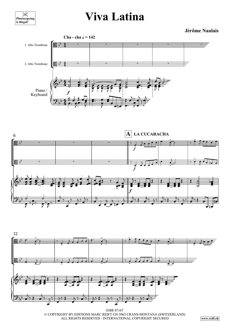 Viva Latina Viva Latina Piano Accompaniment scores gallery preview page 4