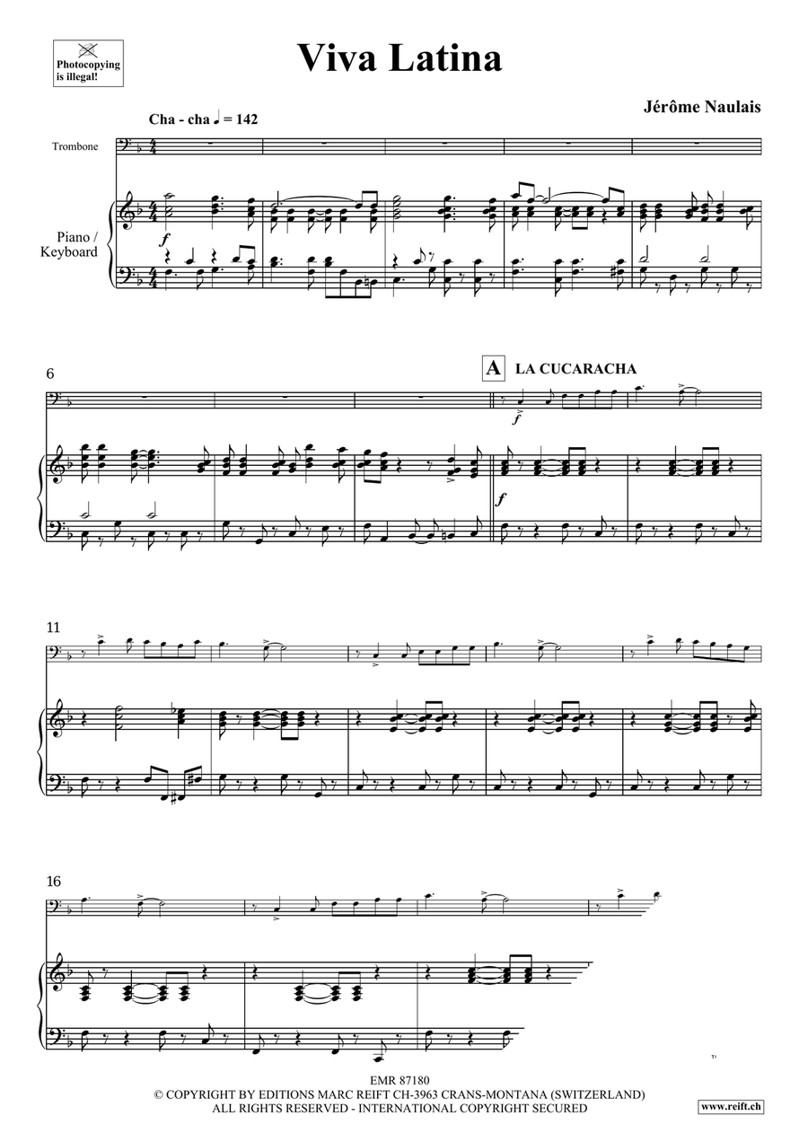 Viva Latina Viva Latina Piano Accompaniment scores gallery preview page 4