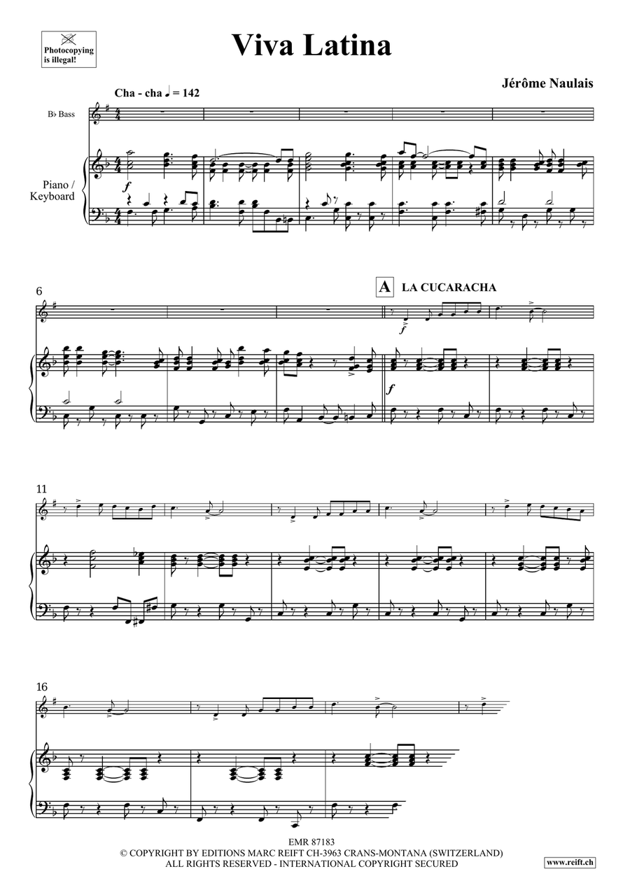 Viva Latina Viva Latina Piano Accompaniment scores gallery preview page 4