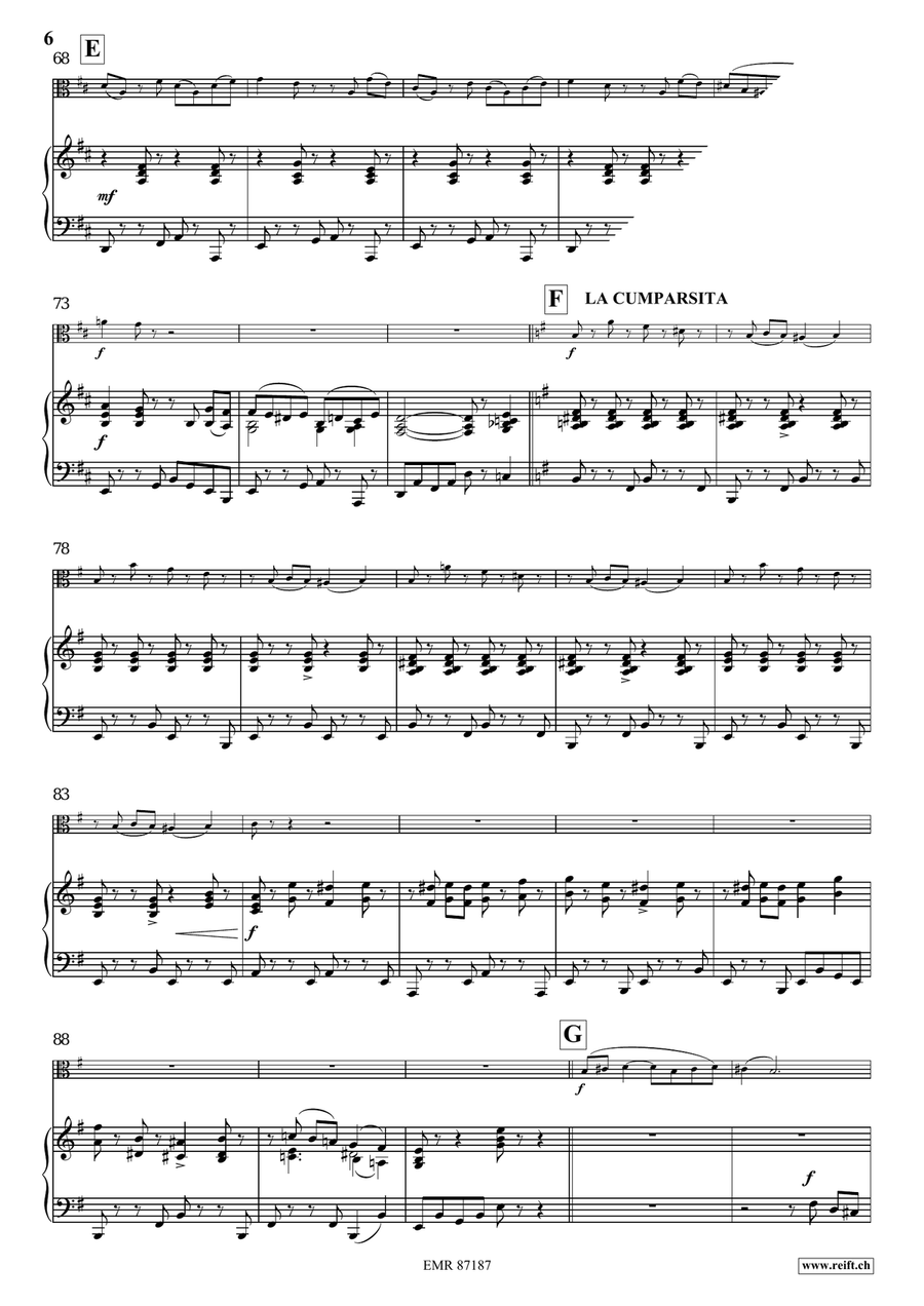 Viva Latina Viva Latina Viola scores gallery preview page 6