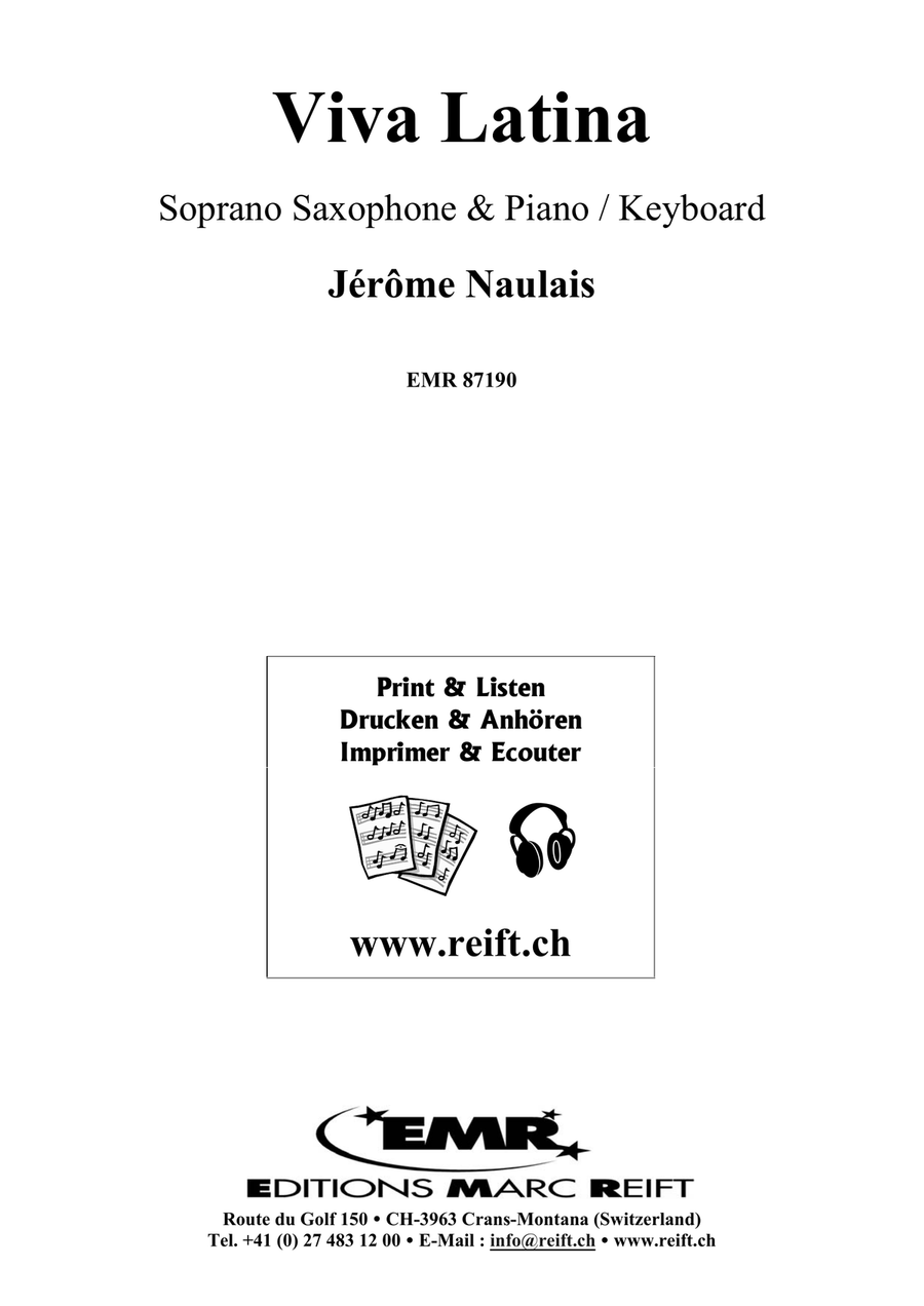 Viva Latina Viva Latina Soprano Saxophone scores gallery preview page 2