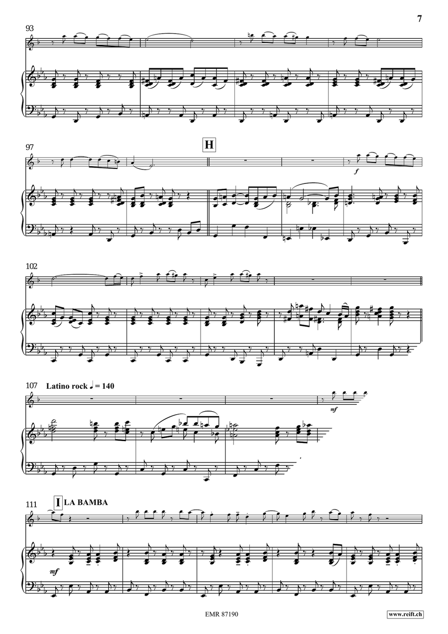 Viva Latina Viva Latina Soprano Saxophone scores gallery preview page 7