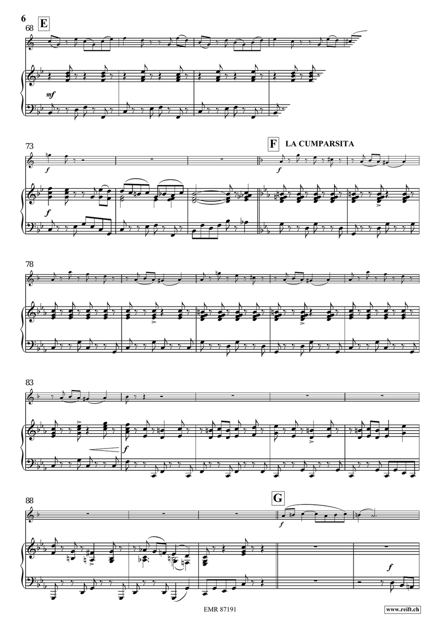 Viva Latina Viva Latina Tenor Saxophone scores gallery preview page 6