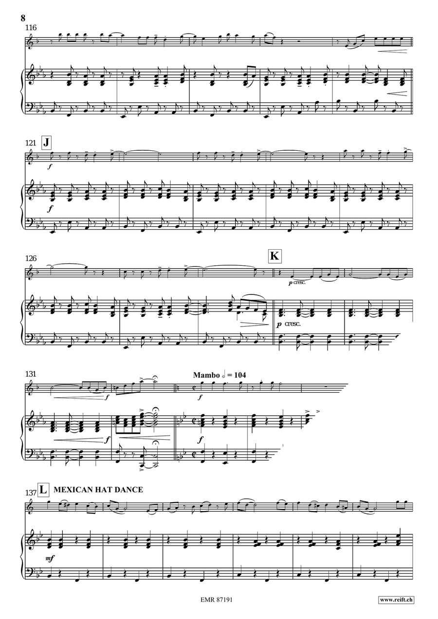 Viva Latina Viva Latina Tenor Saxophone scores gallery preview page 8