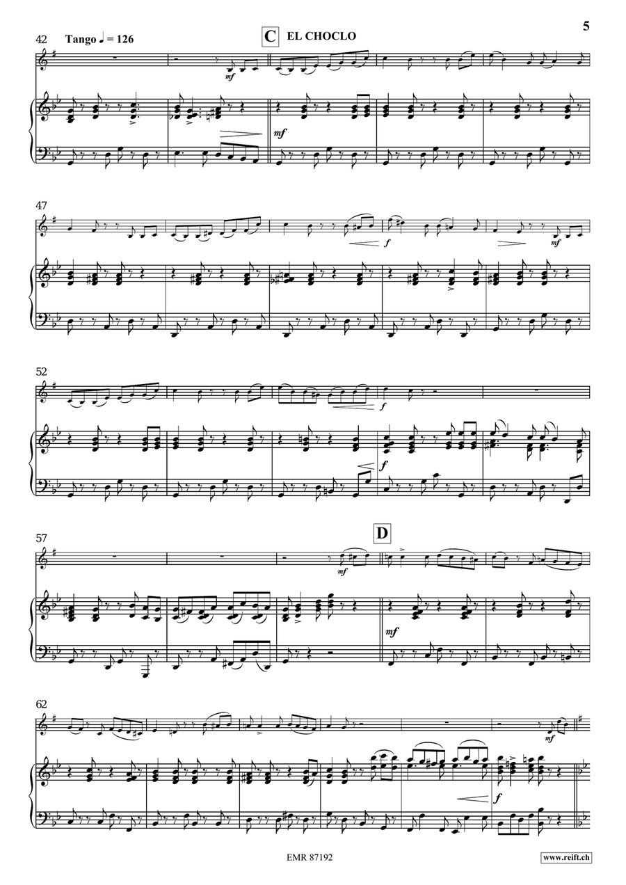 Viva Latina Viva Latina Baritone Saxophone scores gallery preview page 5