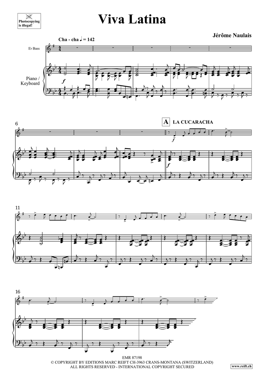 Viva Latina Viva Latina Piano Accompaniment scores gallery preview page 4